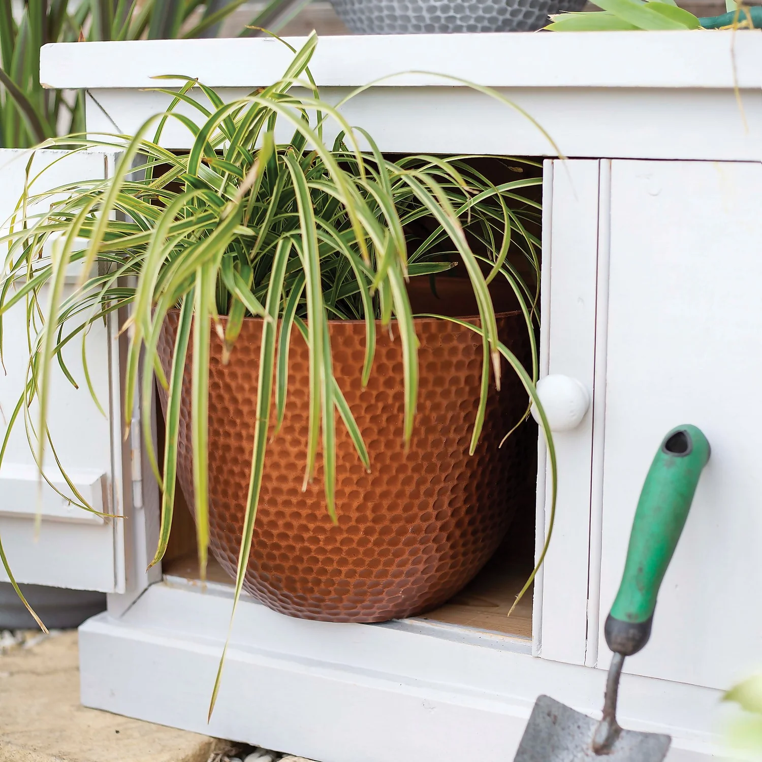 Suva Hammered Pot Copper - 38cm 5 Suva Hammered Pot Copper - 38cm - Image 5