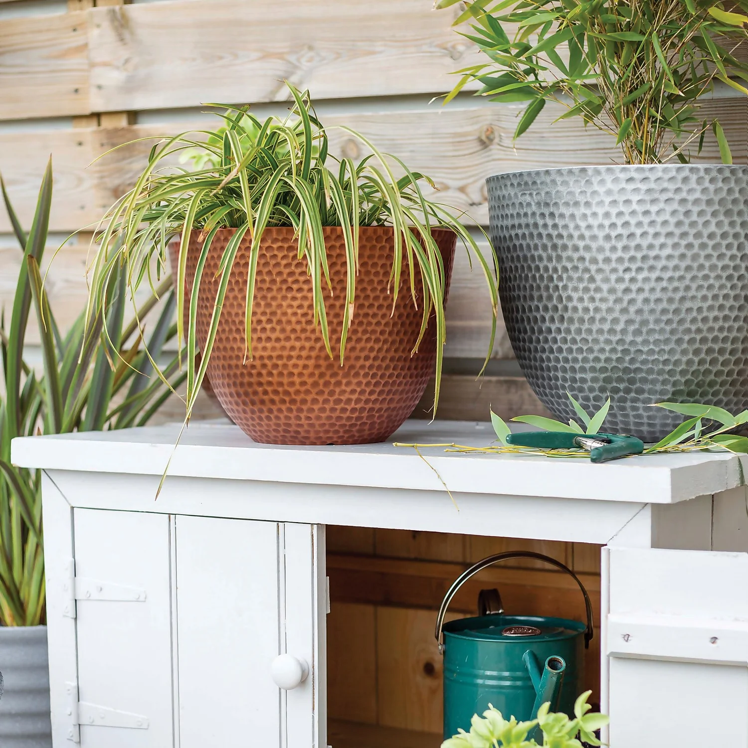 Suva Hammered Pot Copper - 38cm 2 Suva Hammered Pot Copper - 38cm - Image 2