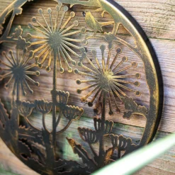 Allium Garden Wall Art 35cm - Antique Bronze -Flowerpot Specialty Store 13981005 2145005835220258