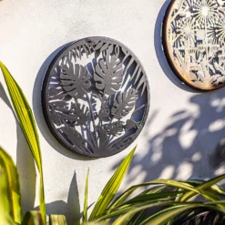 Jungle Leaf Garden Wall Art 35cm - Black 9 Jungle Leaf Garden Wall Art 35cm - Black -Flowerpot Specialty Store 13981006 8385005835492067