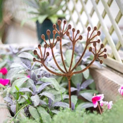 Floral Bronze Ground Stakes - 45cm (Assorted Designs) 13 Floral Bronze Ground Stakes - 45cm (Assorted Designs) -Flowerpot Specialty Store 13981009 1585005324668678