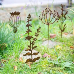 Floral Bronze Ground Stakes - 45cm (Assorted Designs) 19 Floral Bronze Ground Stakes - 45cm (Assorted Designs) -Flowerpot Specialty Store 13981009 1965005324841214