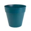 Soho Contemporary Plastic Blue Pot - 21cm