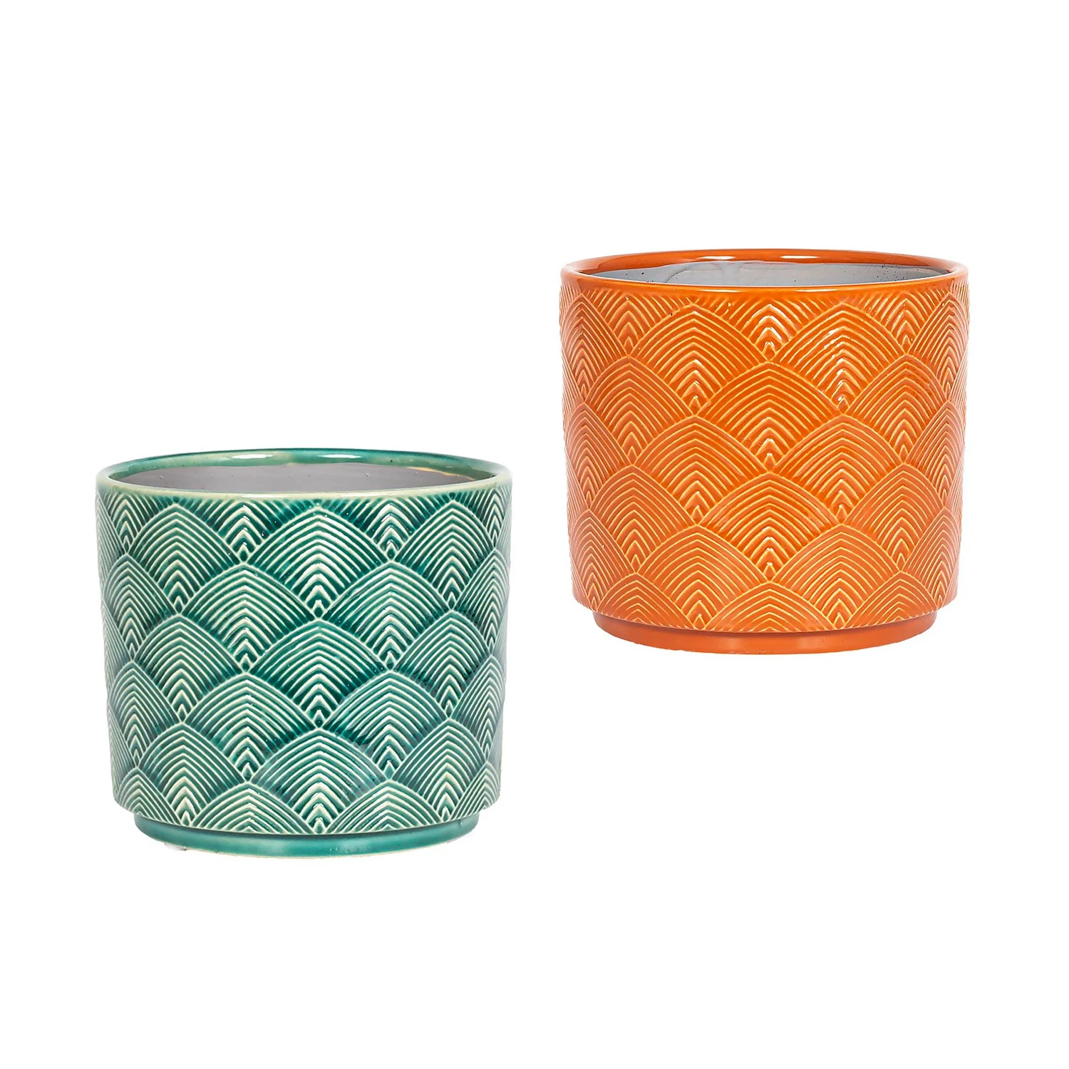 Art Deco Indoor Plant Pot - 12cm 1 Art Deco Indoor Plant Pot - 12cm