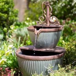 Stylish Fountain Irondale Pours Water Feature 12 Stylish Fountain Irondale Pours Water Feature -Flowerpot Specialty Store 14519355 1085050878502974