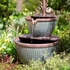 Stylish Fountain Irondale Pours Water Feature 17 Stylish Fountain Irondale Pours Water Feature -Flowerpot Specialty Store 14519355 1765050878719931