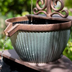 Stylish Fountain Irondale Pours Water Feature 13 Stylish Fountain Irondale Pours Water Feature -Flowerpot Specialty Store 14519355 1825050878547047