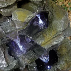 Stylish Fountain Como Springs Water Feature With LEDs 10 Stylish Fountain Como Springs Water Feature With LEDs -Flowerpot Specialty Store 14519356 1055047822702482