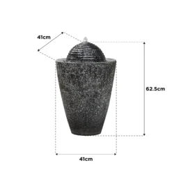 Stylish Fountain Dappled Column Water Feature -Flowerpot Specialty Store 14519357 6755047822651407